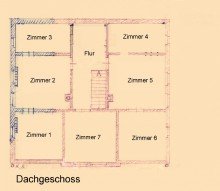 Grundriss DG Ideal f�r Handwerker! Renovierungsbed�rftiges EFH in begehrter Lage