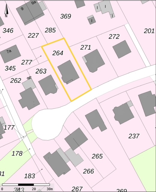 Lageplan Einfamilienhaus Bad Oeynhausen