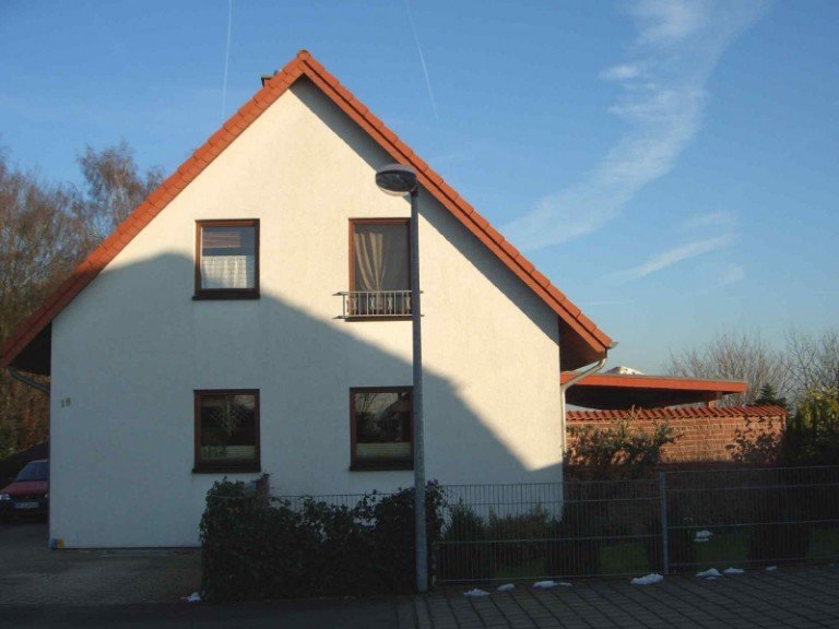 Frontansicht Kirchlengern Einfamilienhaus Sch�nes Wohnparadies