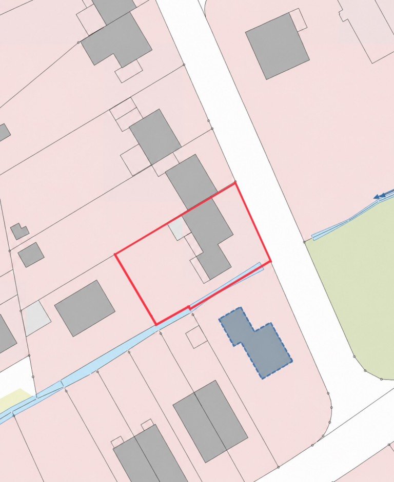 Lageplan 5 Herford Wohngrundst�ck Kapitalanlage mit Erbbauzinszahlung durch die Stadt Herford