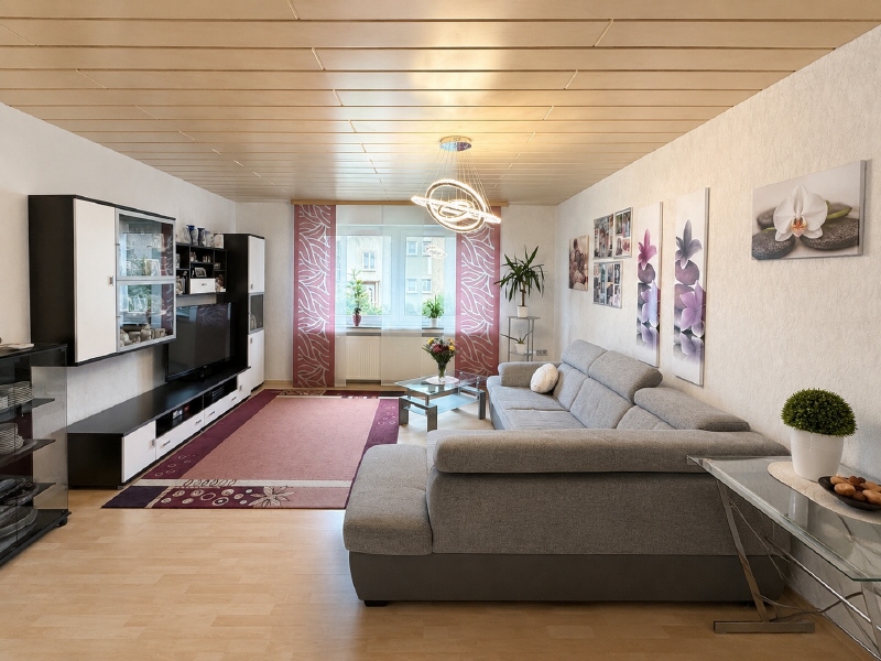 Wohnzimmer EG Mehrfamilienhaus L�hne