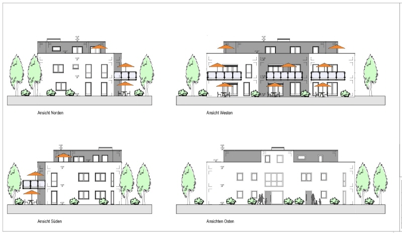 Ansichten Etagenwohnung L�hne