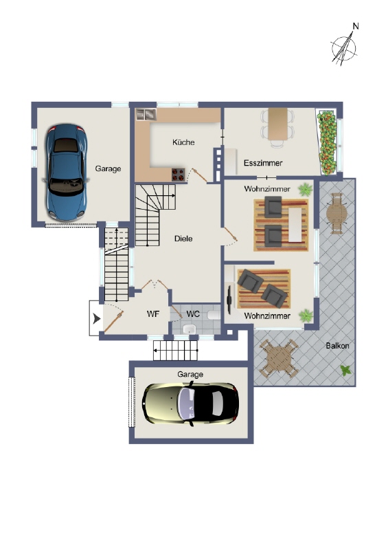 EG Zweifamilienhaus Vlotho