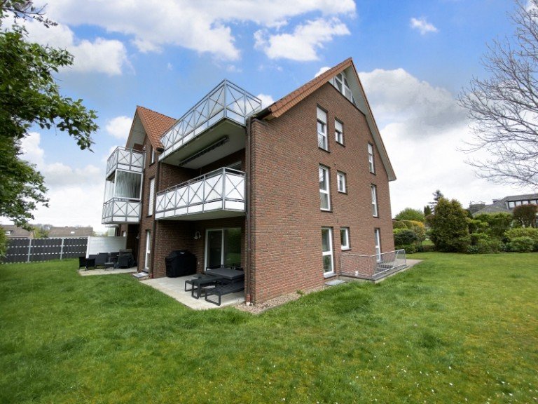 Ansicht vom Garten L�hne Wohnung Moderne Eigentumswohnung mit gro�z�giger Raumaufteilung