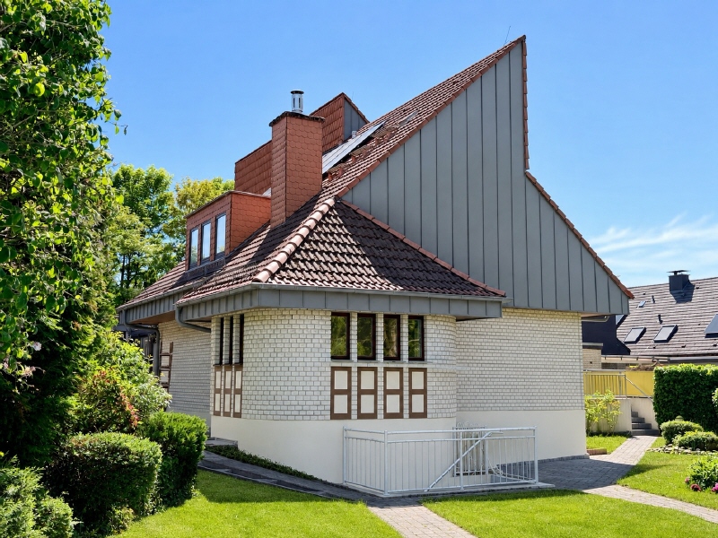 Blick vom Garten 2 Haus Herford
