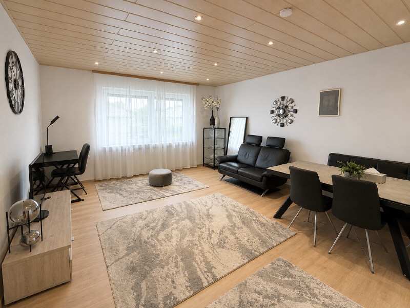 Wohnzimmer OG Mehrfamilienhaus L�hne