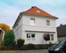 Frontansicht Stadtvilla mit 2 Wohneinheiten und Ausbaureserve im Dachgeschoss n�he Innenstadt